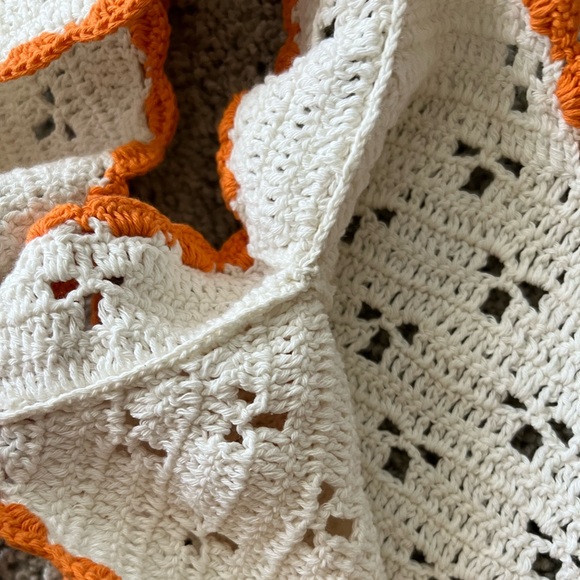 NEW!! $320 Isabelle Quinn - Ramona Crochet Set - Ivory/Citrus- HAND MADE - Picture 15 of 15